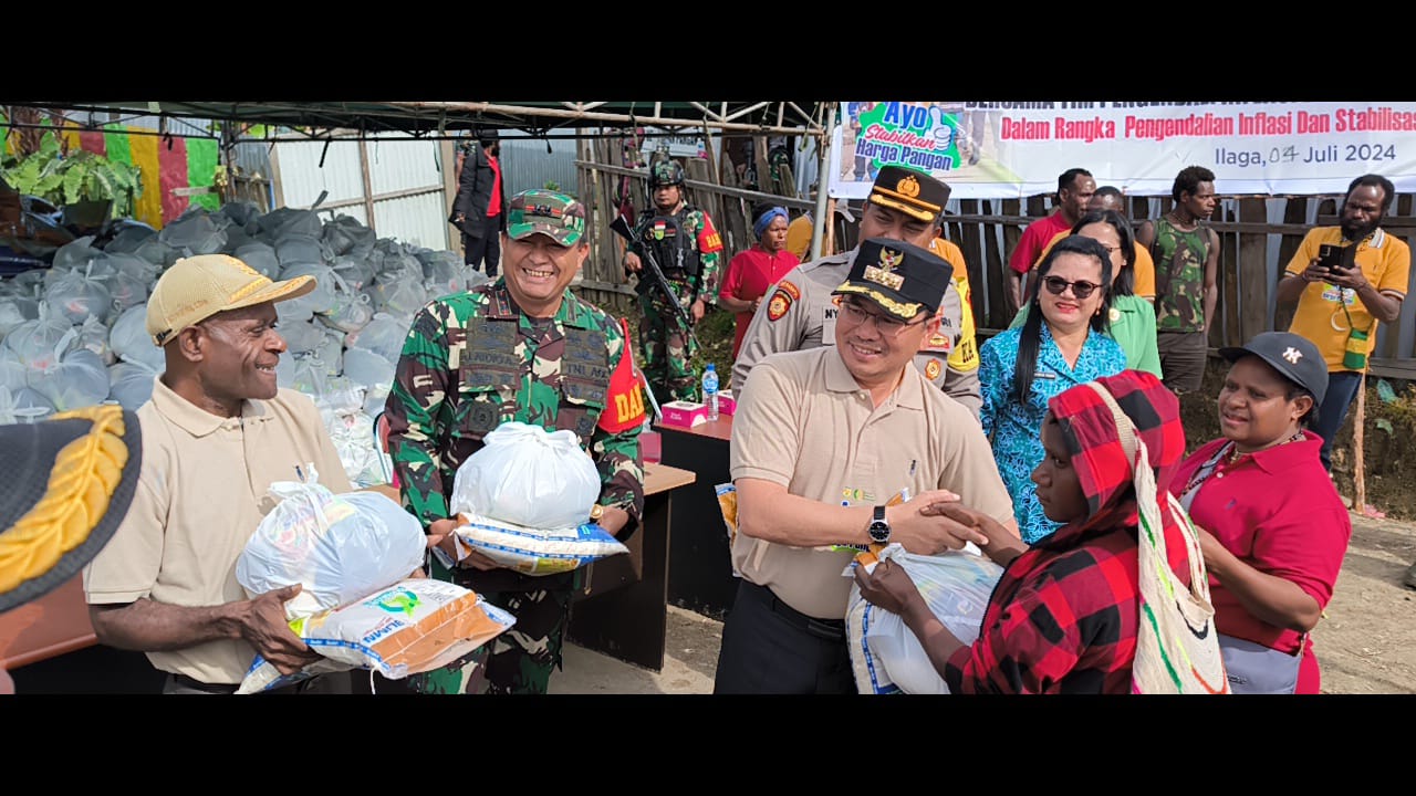 Kembali Gelar Gerakan Pangan Murah, Masyarakat Puncak Sangat Terbantu